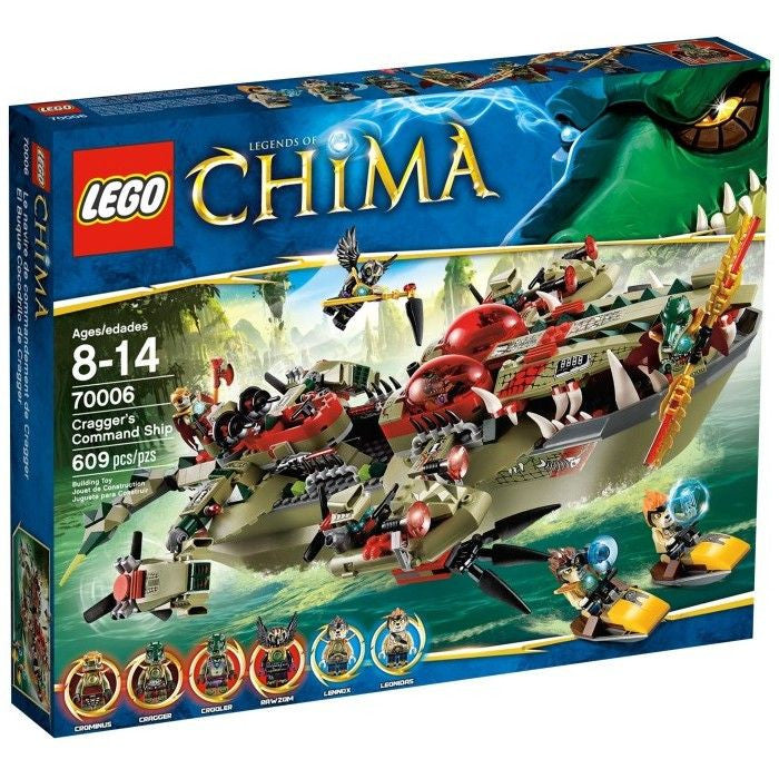 LEGO Legends of Chima Cragger's Command Ship (70006) - Nike