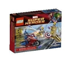 LEGO Marvel Super Heroes Captain America's Avenging Cycle (6865) - Nike