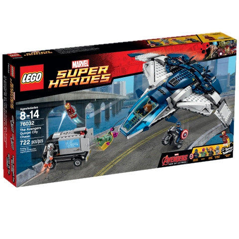 LEGO 76032 Marvel Super Heroes The Avengers Quinjet City Chase - Nike
