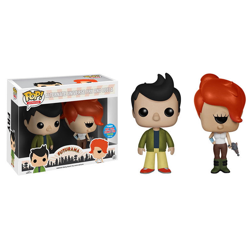 Futurama Pop! Vinyl Figure Alternate Universe Fry & Leela [NYCC 2015 Exclusive] - Nike
