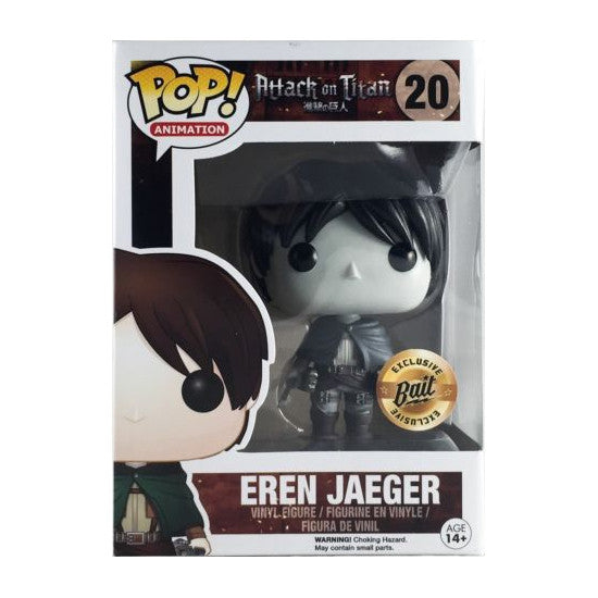 Attack on Titan Pop! Vinyl Figure Black & White Eren Jaeger [Bait Exclusive] - Nike
