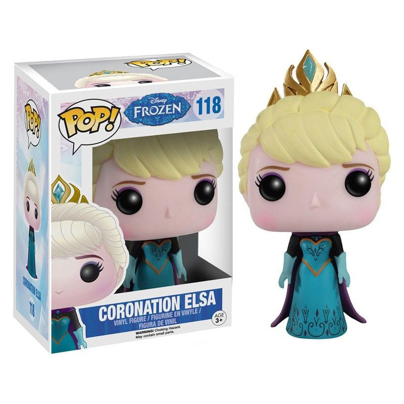 Disney Pop! Vinyl Figure Coronation Elsa [Frozen] - Nike
