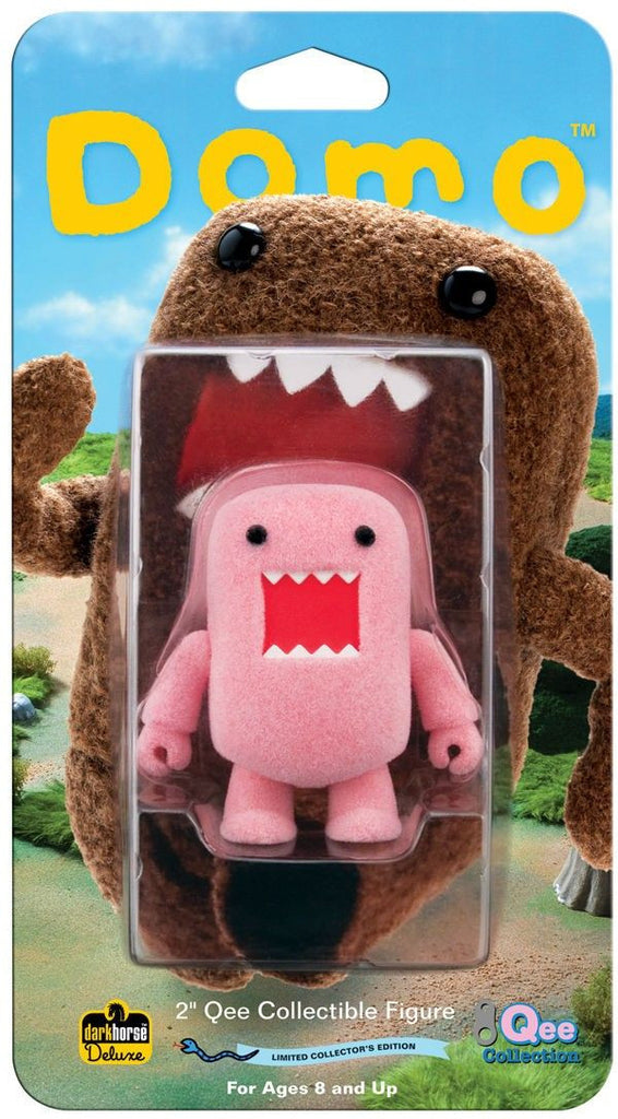 Domo 2" Qee Pink Flocked Figure - Nike
