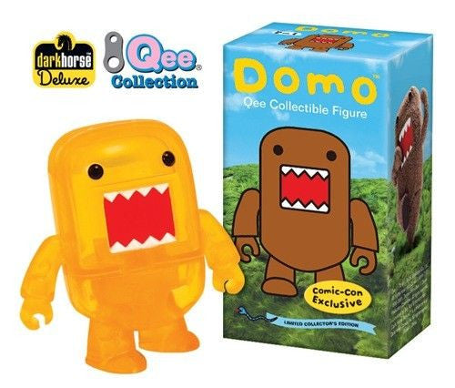 Domo 2" Qee: Transparent Yellow (SDCC 2009 Exclusive) - Nike
