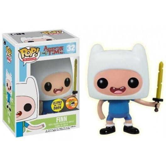 Adventure Time Pop! Vinyl Figure Glow Finn w/ Sword [SDCC 2013 Exclusive] - Nike
