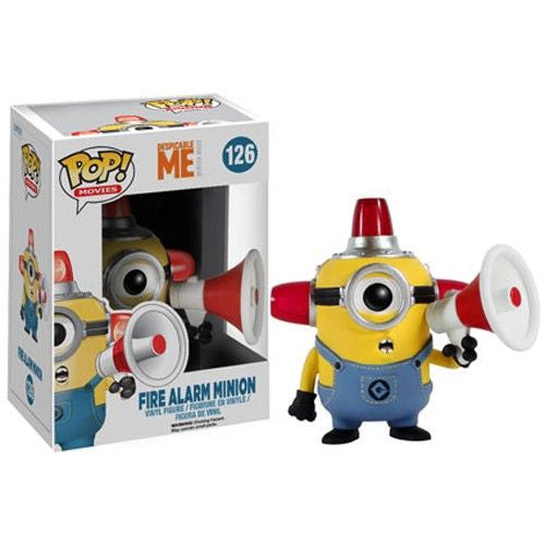 Despicable Me 2 Pop! Vinyl Figure Fire Alarm Minion - Nike
