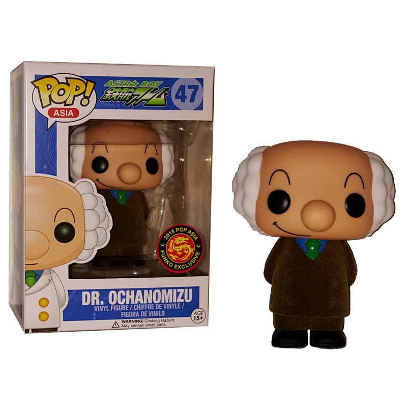Asia Pop! Vinyl Figure Flocked Dr. Ochanomizu [Astro Boy] Exclusive - Nike
