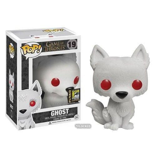 Game of Thrones Pop! Vinyl Figure Flocked Ghost [SDCC 2014 Exclusive] - Nike
