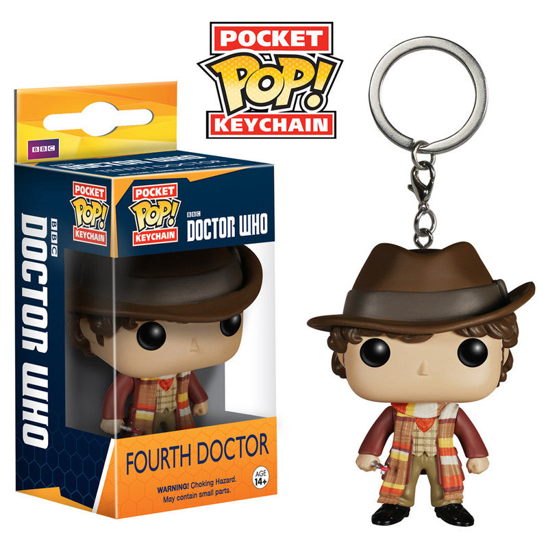 Doctor Who Pocket Pop! Keychain Fourth Doctor - Nike
