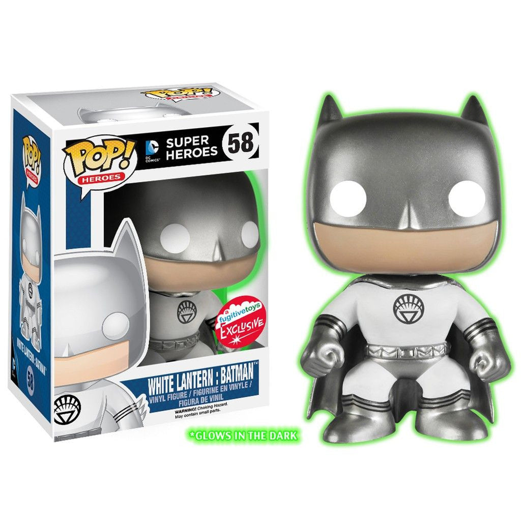 DC Universe Pop! Vinyl Figure Glow In The Dark White Lantern: Batman [Fugitive Toys Exclusive] - Nike
