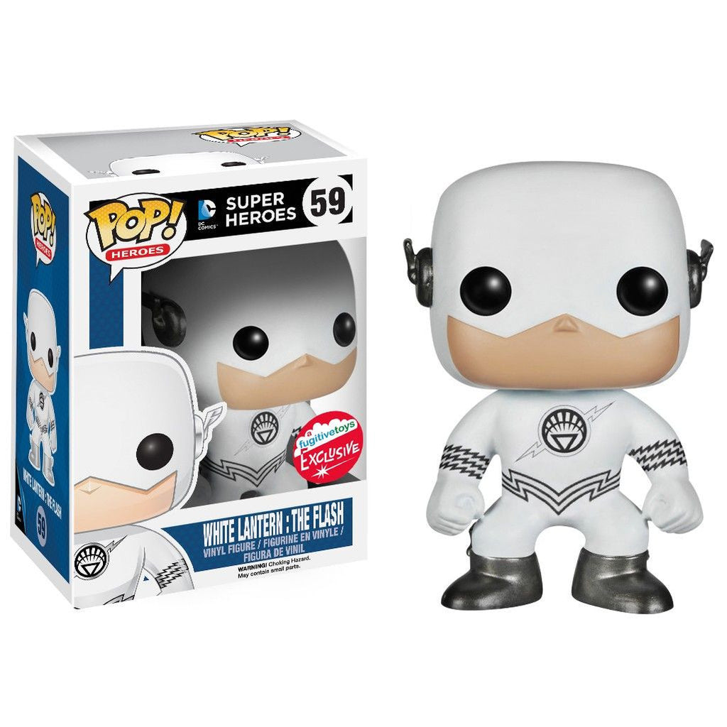 DC Universe Pop! Vinyl Figure White Lantern: The Flash [Fugitive Toys Exclusive] - Nike
