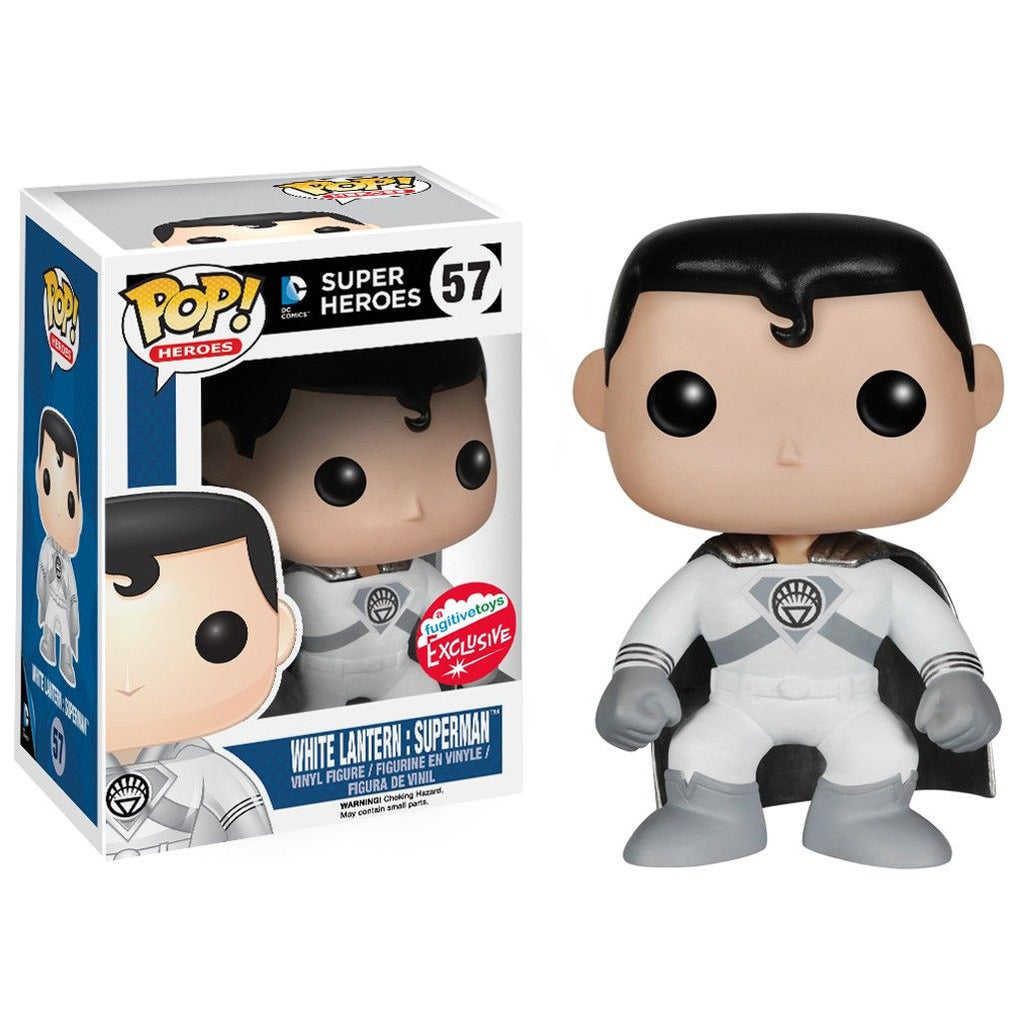 DC Universe Pop! Vinyl Figure White Lantern: Superman [Fugitive Toys Exclusive] - Nike
