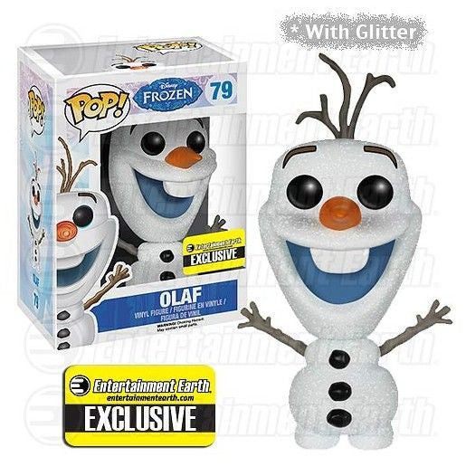 Disney Pop! Vinyl Figure Glitter Olaf [Frozen] Entertainment Earth Exclusive - Nike
