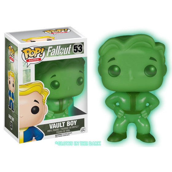 Fallout Pop! Vinyl Figure Glow in the Dark Vault Boy [Exclusive] - Nike
