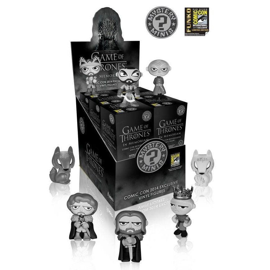 Game of Thrones In Memoriam Mystery Minis: Brown Carton Case [SDCC 2014 Exclusive] - Nike
