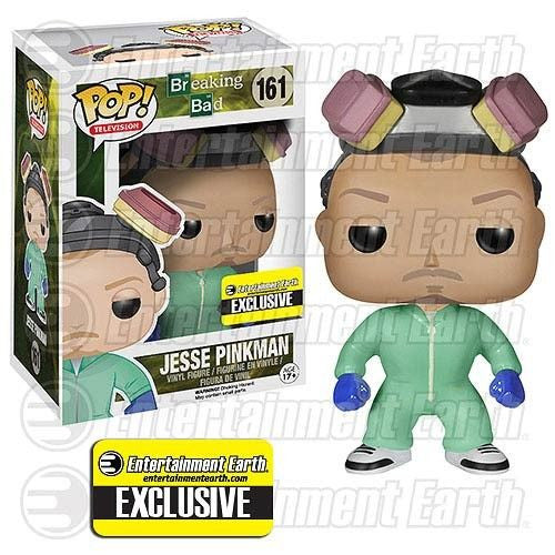 Breaking Bad Pop! Vinyl Figure Jesse Pinkman [Green Cook Outfit] Entertainment Earth Exclusive - Nike
