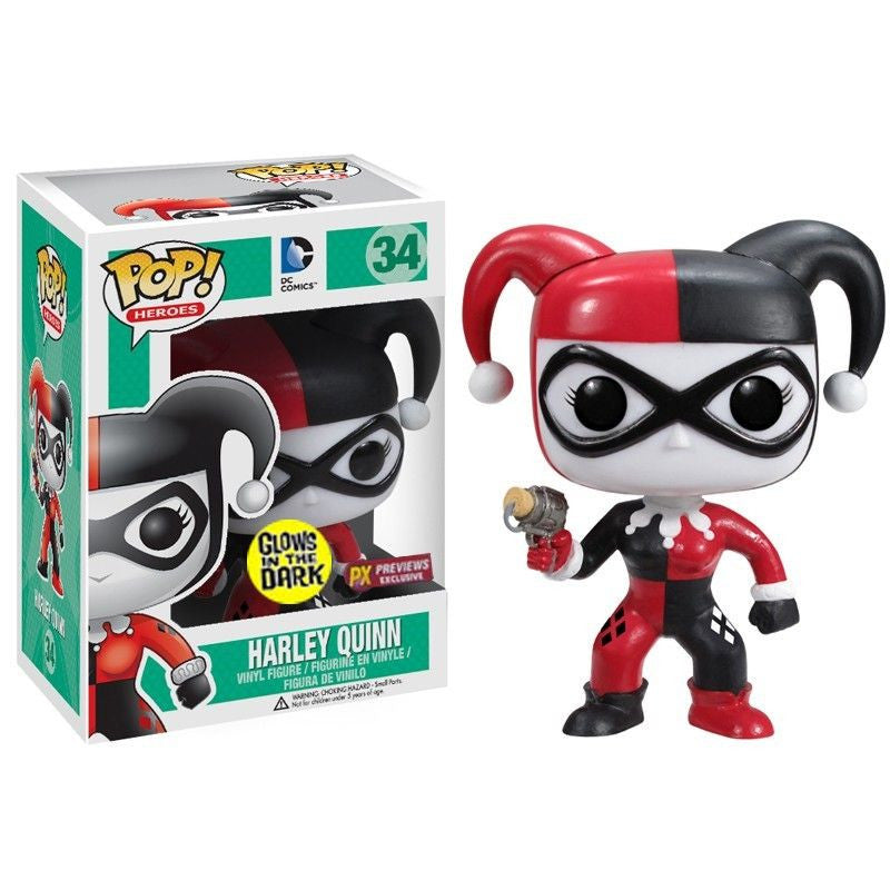 DC Universe Pop! Vinyl Figure Glow In The Dark Harley Quinn (Previews Exclusive) - Nike
