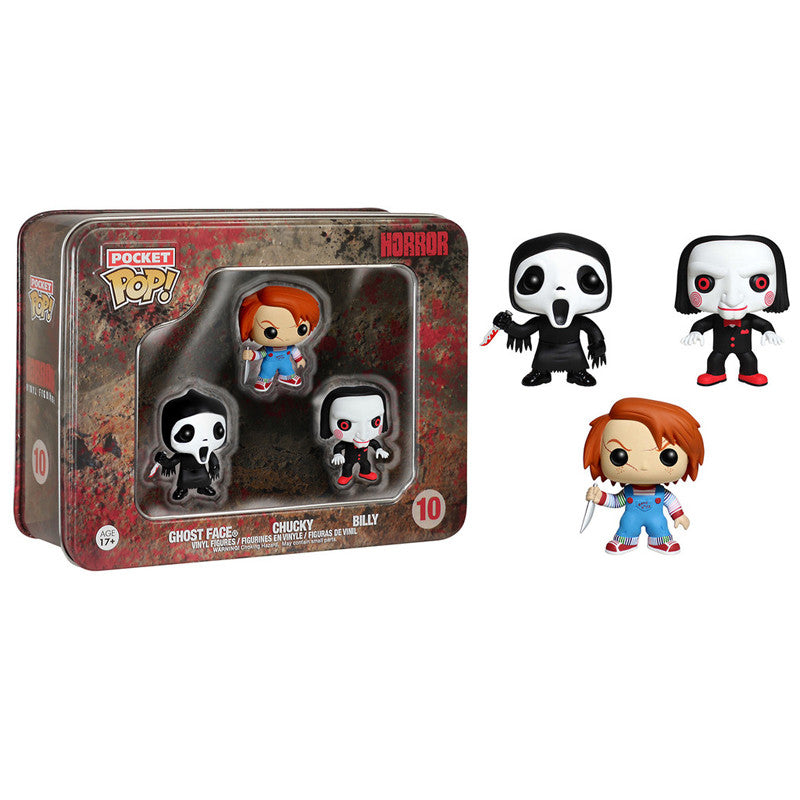 [Pre-Order] Movies Pocket Pop! 3-Pack Tin [Billy, Chucky and Ghostface] - Nike
