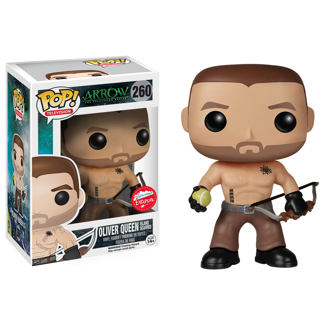 Arrow The Television Series Pop! Vinyl Figure Island Scarred Oliver Queen [Fugitive Toys Exclusive] - Nike

