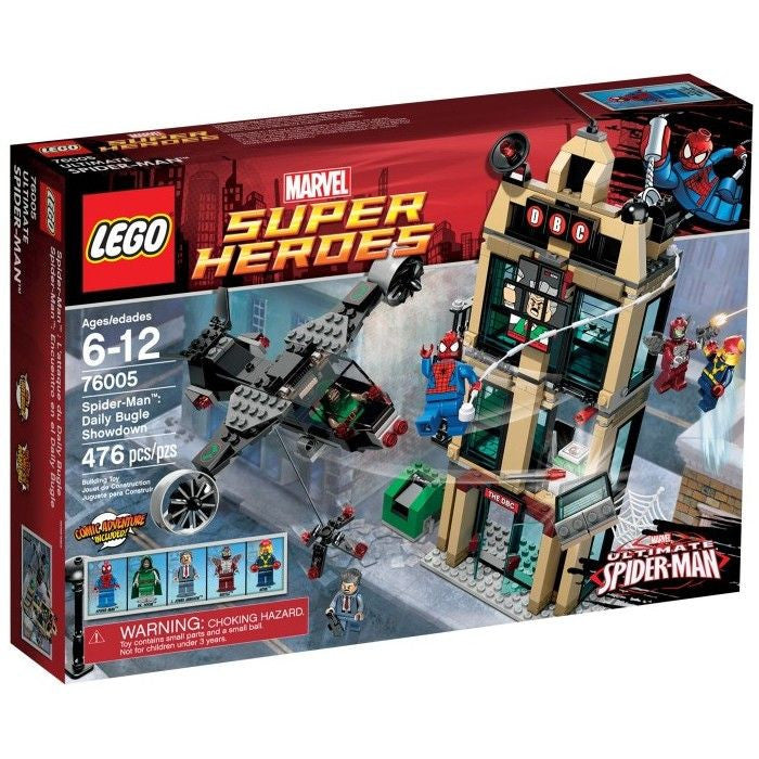 LEGO Marvel Super Heroes Spider-man: Daily Bugle Showdown (76005) - Nike
