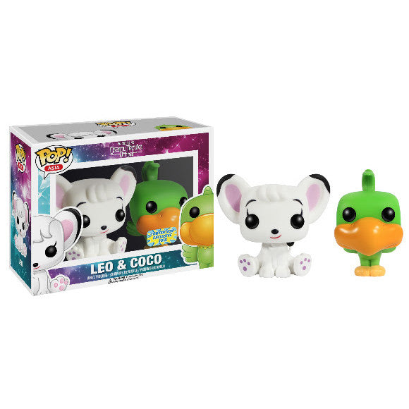 Asia Pop! Vinyl Figure Flocked Leo & Coco [Tezuka Osamu Official] Exclusive - Nike
