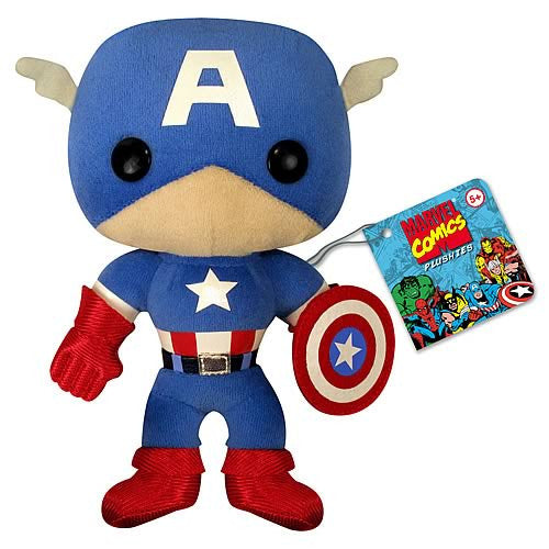 Classic Marvel - Captain America Plushie - Nike
