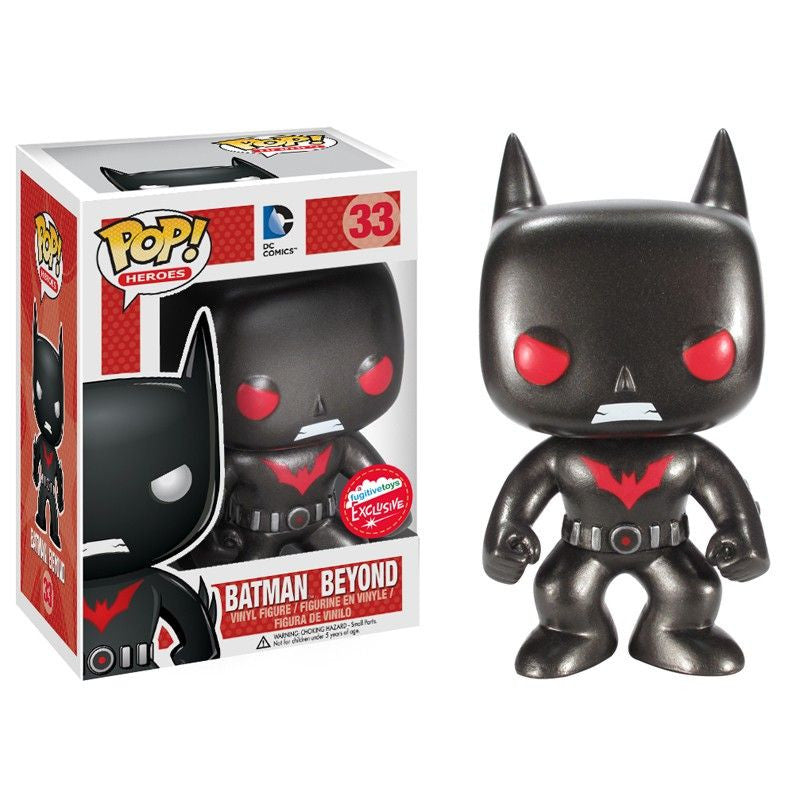 DC Universe Pop! Vinyl Figure Metallic Batman Beyond [Fugitive Toys Exclusive] - Nike
