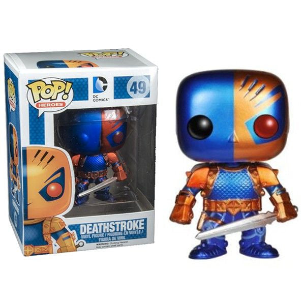 DC Universe Pop! Vinyl Figure Metallic Deathstroke [Previews Exclusive] - Nike
