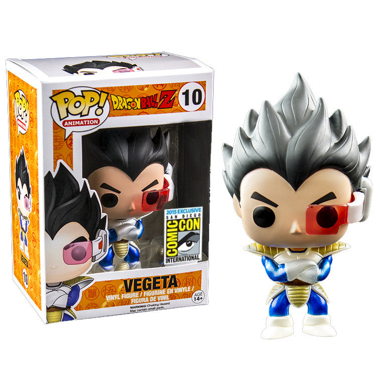 Dragonball Z Pop! Vinyl Figure Metallic Vegeta [Exclusive] - Nike
