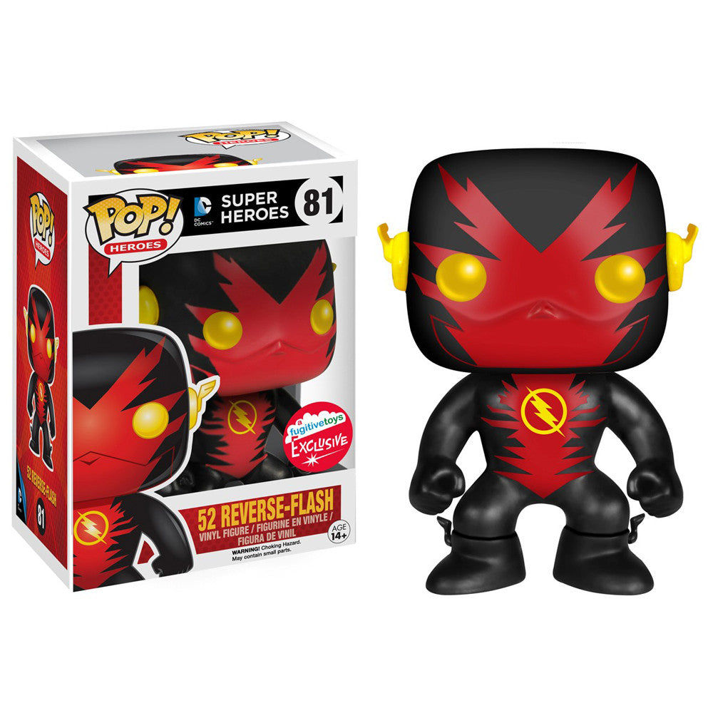 DC Universe Pop! Vinyl Figure New 52 Reverse Flash [Fugitive Toys NYCC 2015 Exclusive] - Nike
