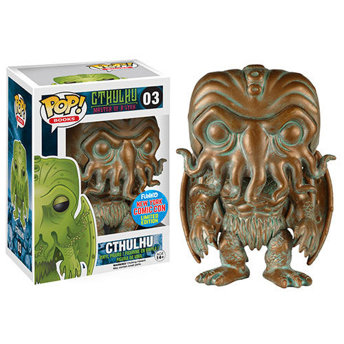 Books Pop! Vinyl Figure Patina Cthulhu [Master of R'lyeh] NYCC 2015 Exclusive - Nike

