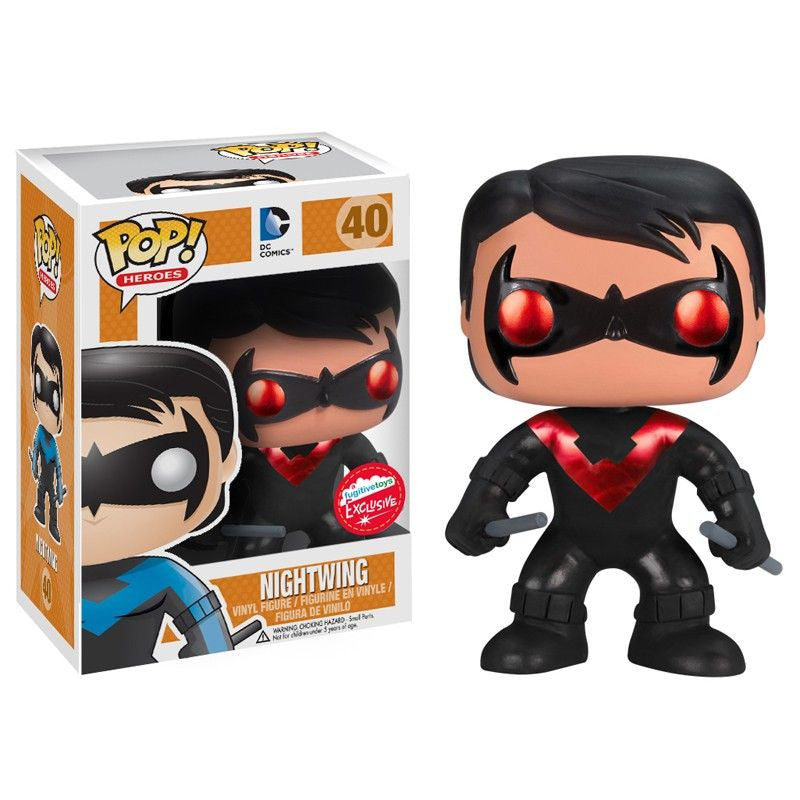 DC Universe Pop! Vinyl Figure Metallic Nightwing New 52 [Fugitive Toys Exclusive] - Nike
