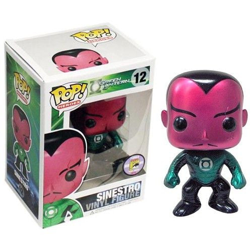DC Universe Pop! Vinyl Figure Metallic Sinestro [SDCC 2011 Exclusive] - Nike
