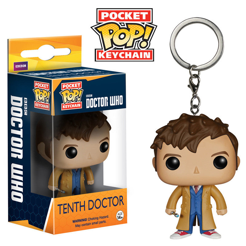 Doctor Who Pocket Pop! Keychain Tenth Doctor - Nike
