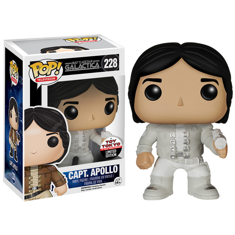 Battlestar Galactica Pop! Vinyl Figure Captain Apollo [Experiment in Terra Uniform] Toy Tokyo Exclusive - Nike

