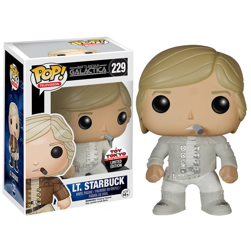 Battlestar Galactica Pop! Vinyl Figure Lieutenant Starbuck [Experiment in Terra Uniform] Toy Tokyo Exclusive - Nike
